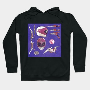 Pink Power Weapons Hoodie